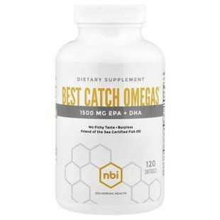 NBI, Best Catch Omegas&reg;, 120 капсул купить в Киеве и Украине