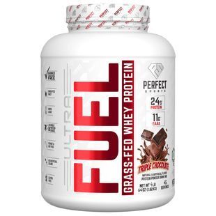 PERFECT Sports, Ultra Fuel, Grass-Fed Whey Protein, Triple Chocolate, 4 lb (1.82 kg)