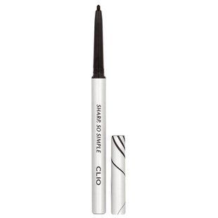 Clio, Sharp, водостойкая подводка для карандашей So Simple, 03 черно-коричневый, 0,14 г (0,004 унции) купить в Киеве и Украине
