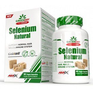 AMIX, GreenDay ProVegan Selenium - 90 веган капс купить в Киеве и Украине