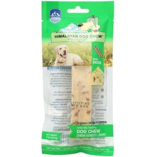 Himalayan Pet Supply, Chew для гималайских собак, твердый, для собак до 35 фунтов, бекон, 2,3 унции (65,2 г) купить в Киеве и Украине