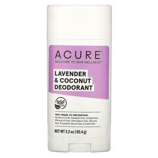 Deodorant, lavender and coconut, Acure, 63.78 g