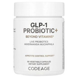 GLP-1 Akkermansia Probiotic + Inulin CodeAge (GLP-1 Probiotic+) 90 capsules
