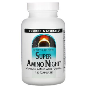 Аминокислотный комплекс для сна Source Naturals (Amino) 120 капсул купить в Киеве и Украине