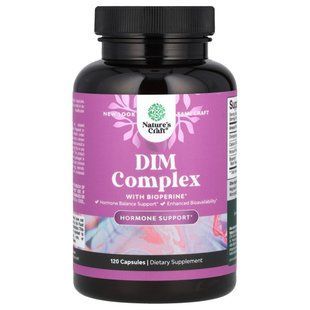 Nature's Craft, комплекс DIM із BioPerine&reg;, 120 капсул