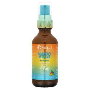 Mielle, Nourishing Instant 3-In-1 Serum, Mango & Tulsi, 2 fl oz (59 ml) купить в Киеве и Украине