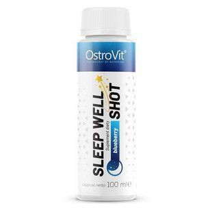 Шот для гарного сну зі смаком чорниці OstroVit (Sleep Well Shot) 100 мл