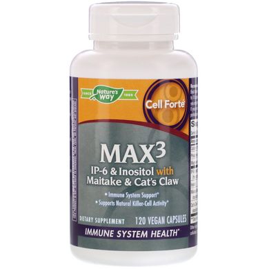 Харчова добавка Enzymatic Therapy (Max3) 120 капсул