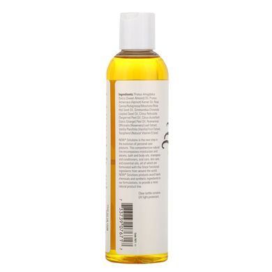 Масажна ванільно-цитрусова олія Now Foods (Massage Oil Solutions) 237 мл