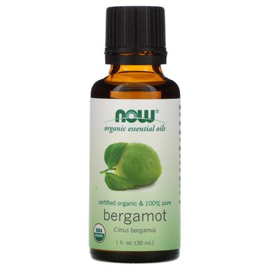 Олія бергамота ефірна Now Foods (Essential Oils Bergamot) 30 мл
