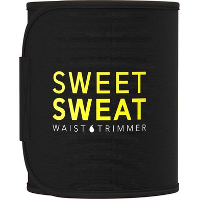 Пояс для схуднення розмір L колір чорний і жовтий Sports Research (Sweet Sweat Waist Trimmer) 1 шт