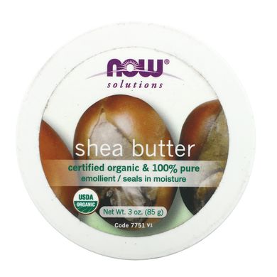 Масло ши Now Foods (Shea Butter) 85 г
