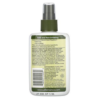 Herbal Armor Natural Insect Repellent Pump Spray