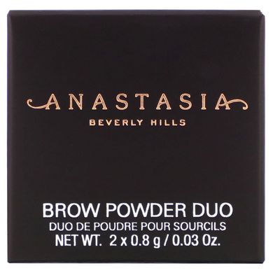 Подвійний порошок для брів, шоколад, Anastasia Beverly Hills, 0,06 унції (1,6 г)