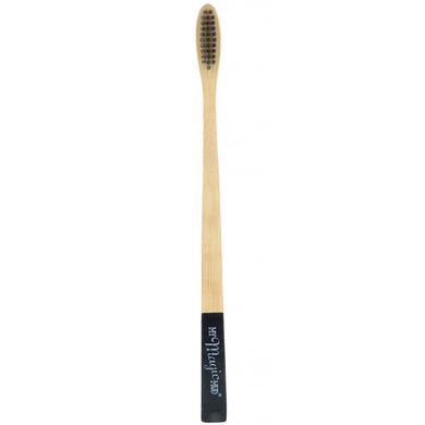 Зубна щітка з бамбука, м'яка щетина з активованим вугіллям, My Magic Mud, 1 зубна щітка