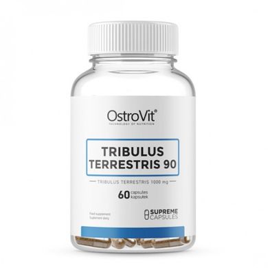 Спортивна добавка Трибулус, TRIBULUS TERRESTRIS 90, OstroVit, 60 капсул