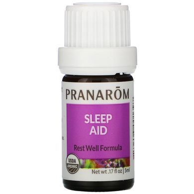 Ефірна олія, снодійне, Essential Oil, Sleep Aid, Pranarom, 5 мл