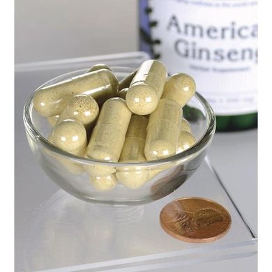 Американський женьшень, American Ginseng, Swanson, 550 мг, 100 капсул