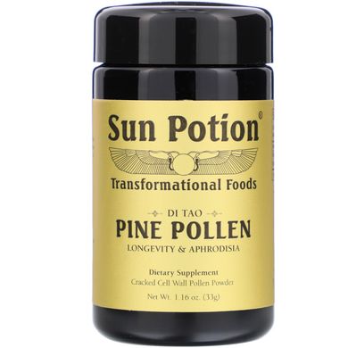 Сосновий пилок, порошок, Sun Potion, 1,16 унції (33 г)