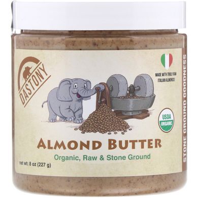 Мигдальне масло 100% органік Dastony (Almond Butter) 227 г