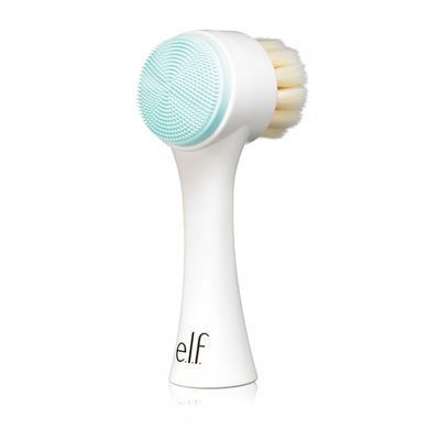 Cleansing Double Brush for Face, E.L.F. Cosmetics, 1 Brush