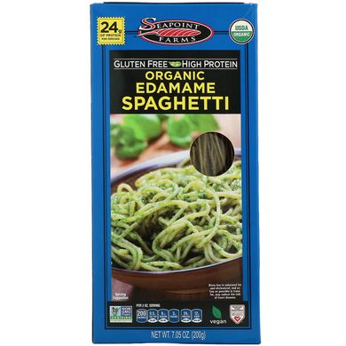 Спагетті з едамаме Seapoint Farms (Edamame Spaghetti) 200 г
