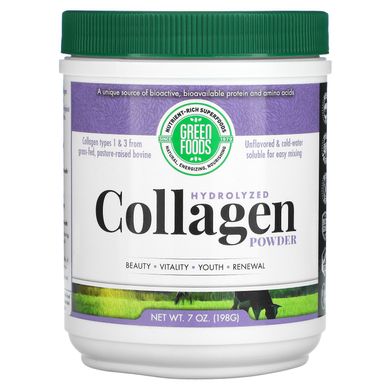 Гидролизованный коллаген Green Foods Corporation (Collagen) 198 г купить в Киеве и Украине