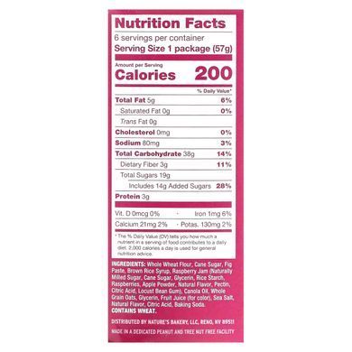 Nature's Bakery, Fig Bar, Raspberry, 6 Twin Packs, 2 oz (57 g) Each