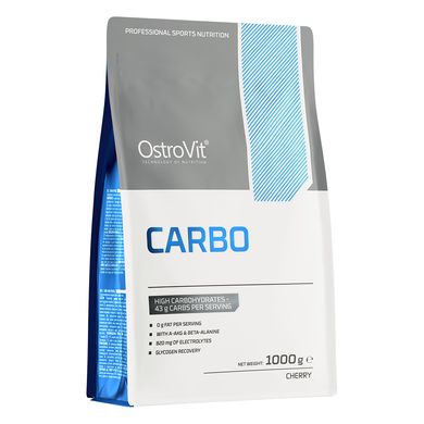 OstroVit-Передтренувальний комплекс CARBO OstroVit 1 кг Вишня