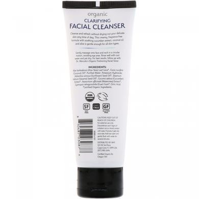Facial Cleanser Organic Dr. Mercola 118 ml