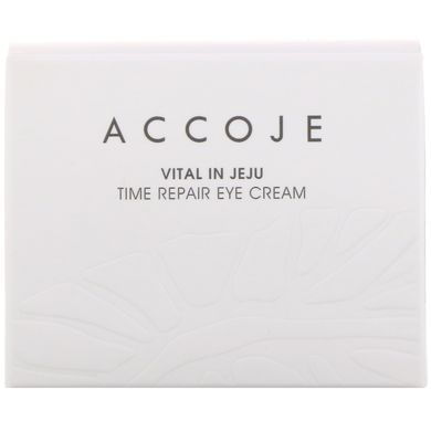 Антивіковий крем для шкіри навколо очей, Vital in Jeju, Accoje, 30 мл