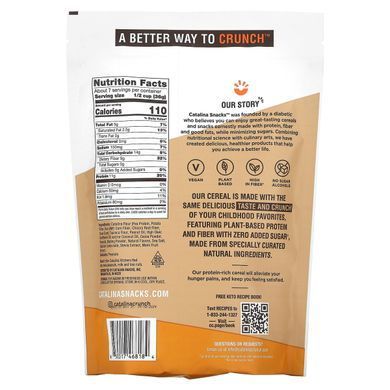 Catalina Crunch, Keto Cereals, Chocolate Peanut Butter, 9 ounces (255 g)