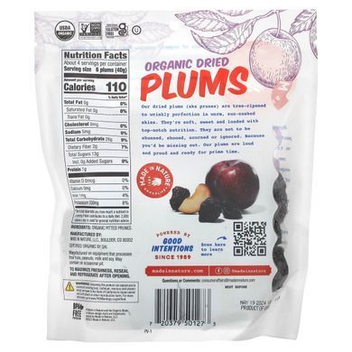 Dried prunes organic