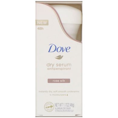 Дезодорант-антиперспирант Dry Serum, «Розовый шелк», Dove, 48 г купить в Киеве и Украине
