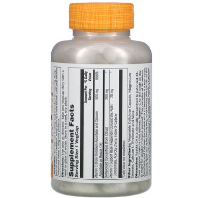 Витамин C Solaray (Reacta-C) 500 мг 180 капсул купить в Киеве и Украине