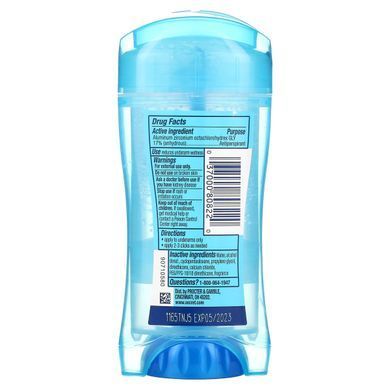 48-Hour Clear Gel Deodorant, Completely Clean, Secret, 73 g