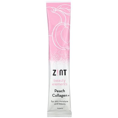 Морской коллаген вкус персика Zint (Peach Collagen +) 30 пакетов по 5 г купить в Киеве и Украине