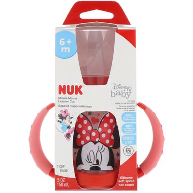 Disney Baby, поїлочка Міні Маус від 6 місяців, NUK, 1 чашка, 5 унцій (150 мл)
