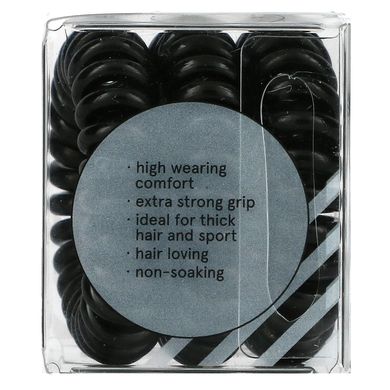 Кольцо для волос черный Invisibobble (Power Strong Grip Hair Ring True Black) 3 шт купить в Киеве и Украине