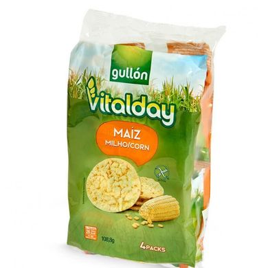 Хлібці кукурудзяні Vitalday Maiz GULLON 108 г