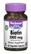 Біотин (B7) Bluebonnet Nutrition (Biotin) 5000 мкг 60 гелевих капсул фото