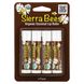 Органічний бальзам для губ Sierra Bees (Organic Lip Balm) 4 штуки в упаковці кокос фото