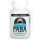 Парааминобензойная кислота ПАБК Source Naturals (PABA) 100 мг 250 таблеток фото