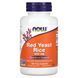 Red yeast rice Now Foods 600 mg 120 vegetarian capsules