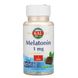 Мелатонін KAL (Melatonin) 1 мг 120 таблеток зі смаком м'яти і шоколаду фото