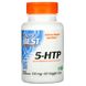 5-гідрокситриптофан, 5-HTP, Doctor's Best, 100 мг, 60 вегетаріанських капсул фото