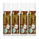 Органический бальзам для губ Sierra Bees (Organic Lip Balm) 4 штуки в упаковке кокос фото