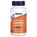 Лютеїн Now Foods (Lutein Double Strength) 20 мг 90 капсул фото