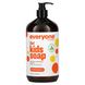 Детское мыло Everyone Soap for Every Kid, с ароматом апельсинового сока, EO Products, 32 жидких унции (960 мл) фото