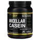 Мицеллярный казеиновый протеин без ароматизаторов California Gold Nutrition (Micellar Casein Protein Unflavored) 454 г фото